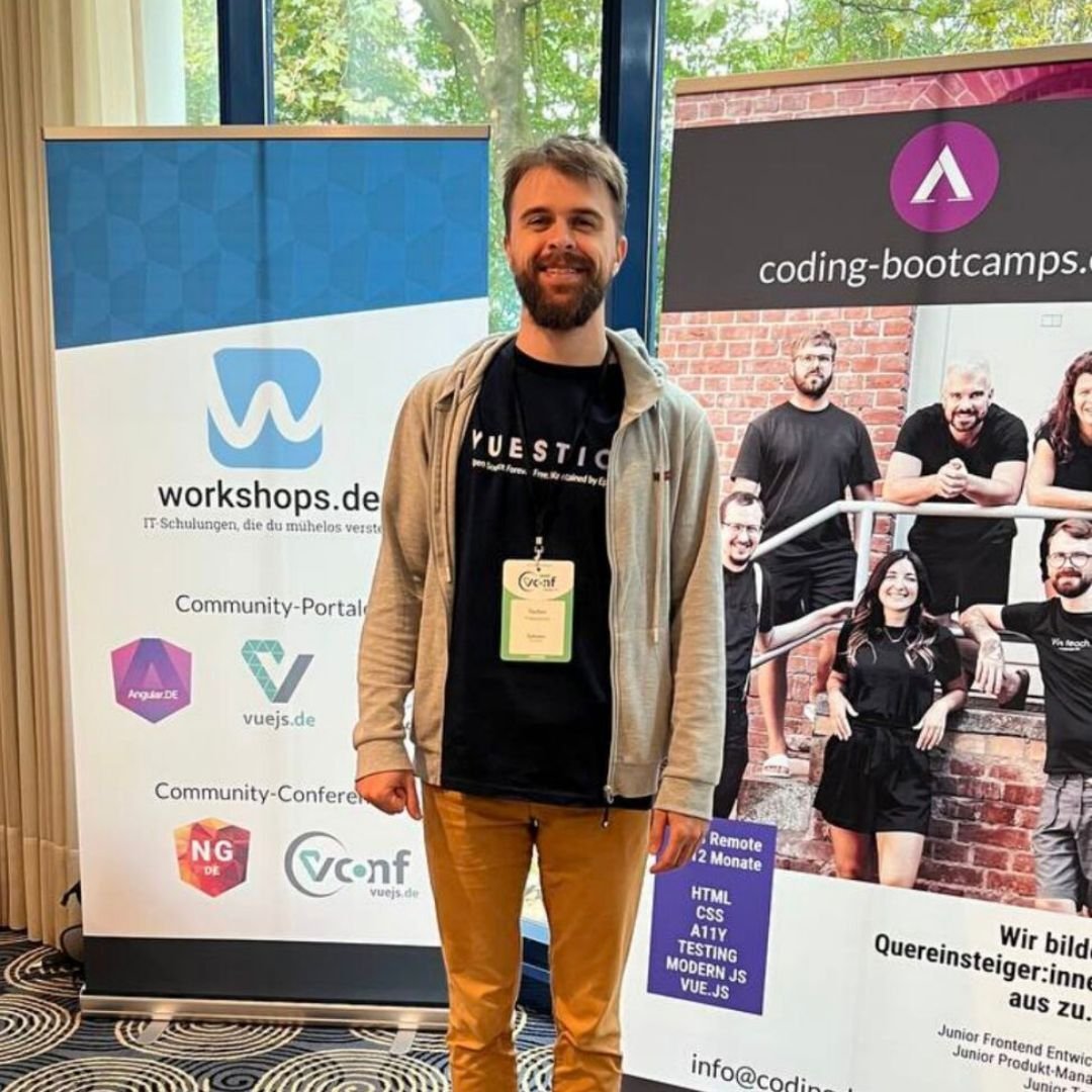 Vue.js.de Conf 2024 Germany — Epicmax CTO Yauheni Prakopchyk speaker announcement