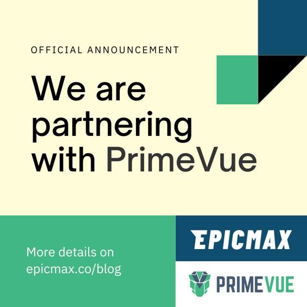 Epicmax and PrimeVue: A Partnership to Enhance Frontend Development